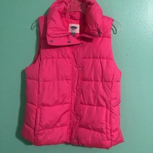Hot Pink Puffer Vest